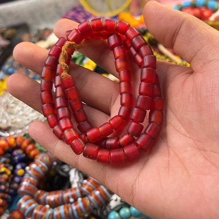 琉璃非金属暗红色白芯