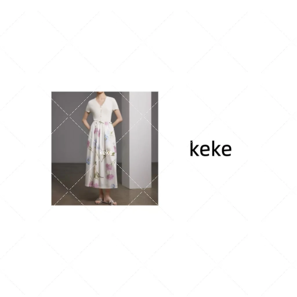 【可可心选】【孤品不退货】小鄂印花半裙