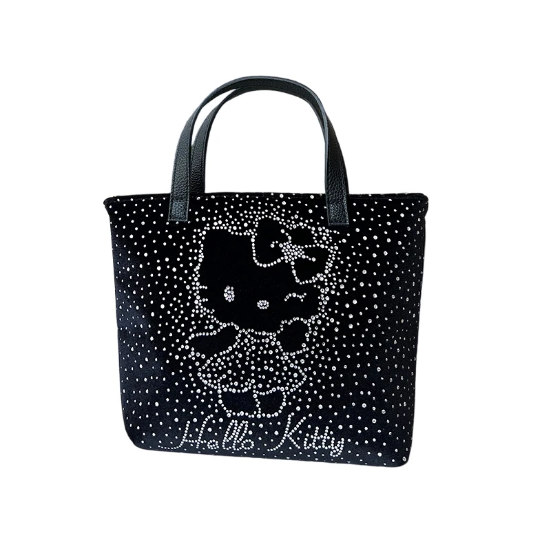 2025新款丝绒满天星单肩斜挎百搭手提包