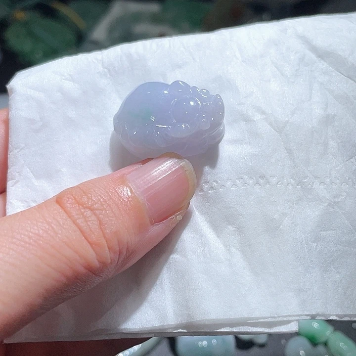 颈饰未镶嵌翡翠天