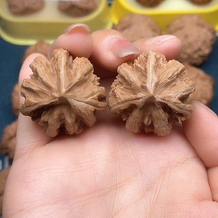 吊坠文玩核桃秋八棱31