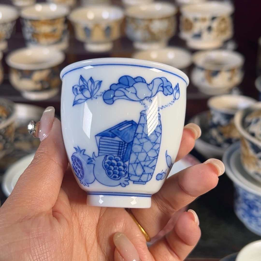 杯景德镇陶瓷杯子