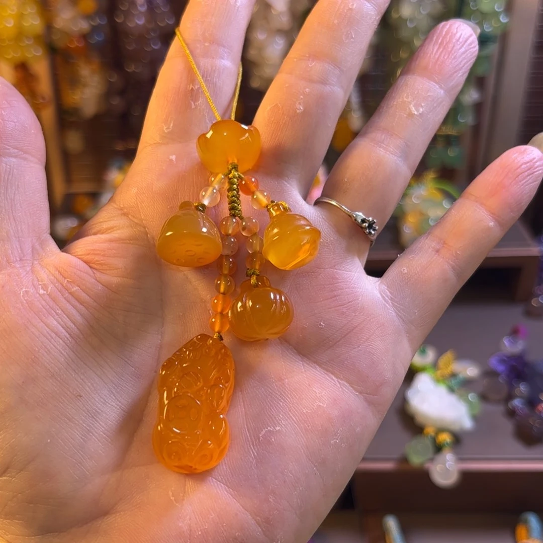 玛瑙/玉髓手腕手机链未镶嵌