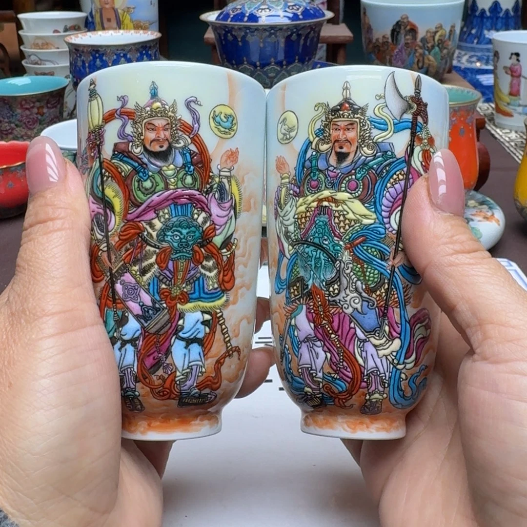 景德镇手工手绘展示