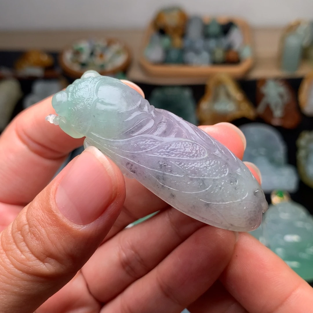 定制翡翠未镶嵌一鸣惊人