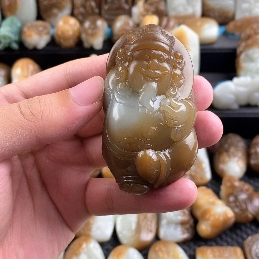 未镶嵌和田玉挂件