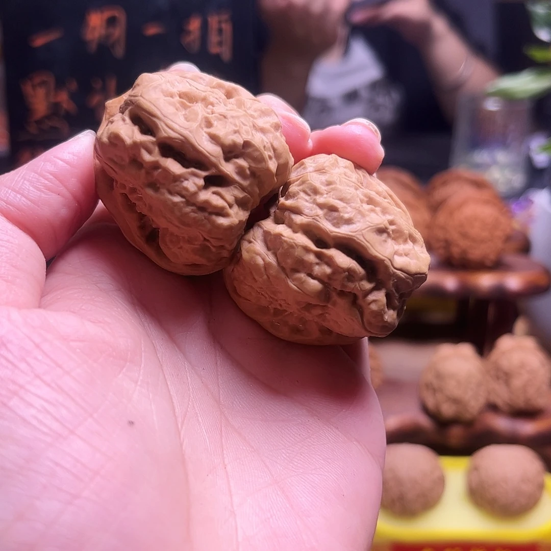 把件文玩核桃38尺新果蛤蟆20