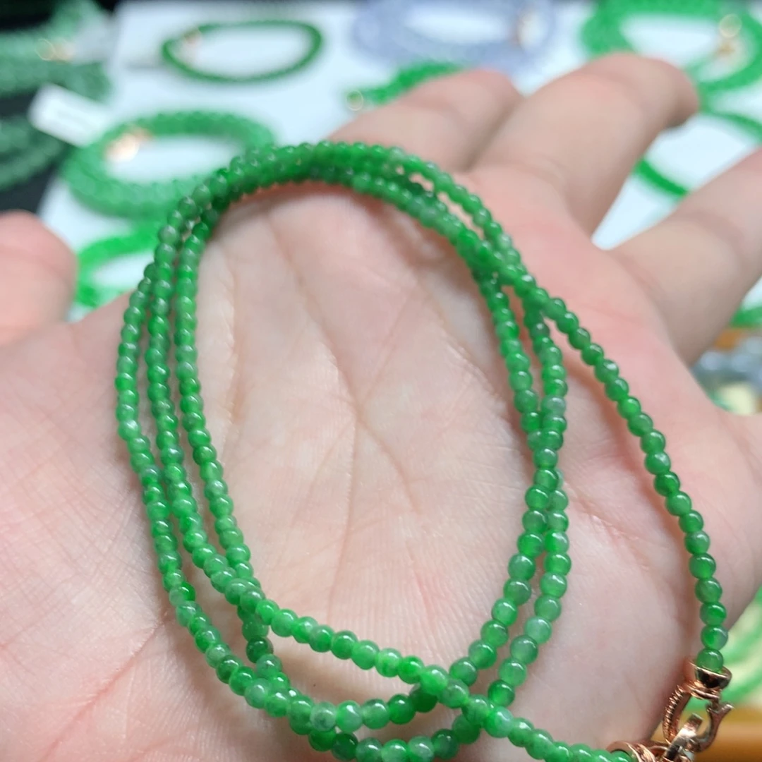 未镶嵌手链翡翠翡翠