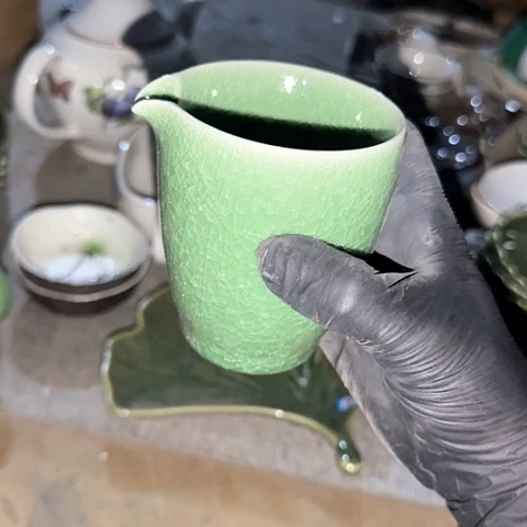 瓷片国营厂库存公道杯