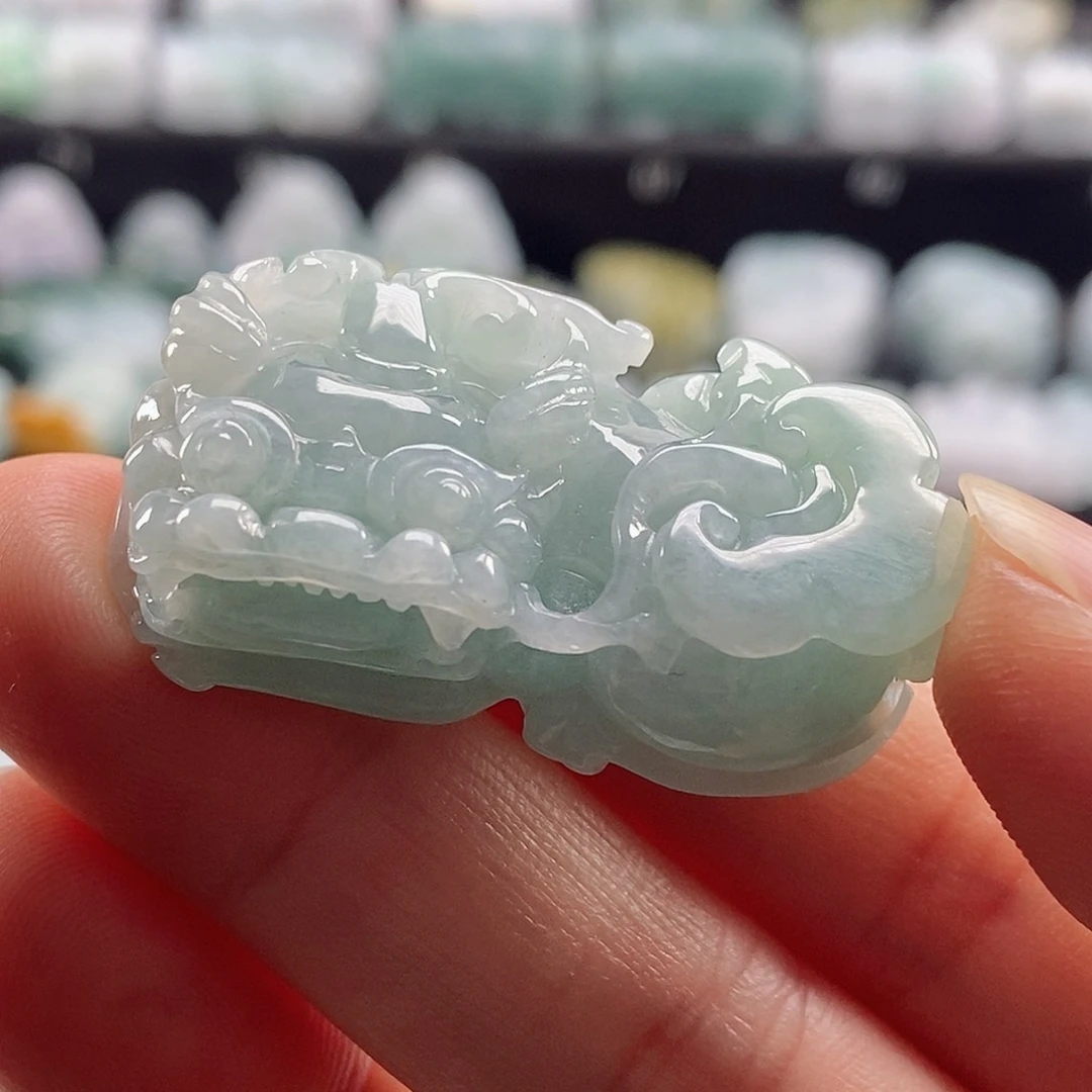 颈饰未镶嵌翡翠翡翠貔貅