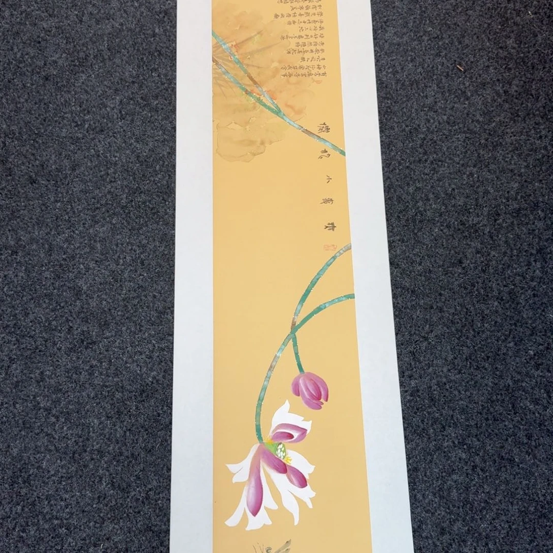 国画纯手绘山水花鸟作品