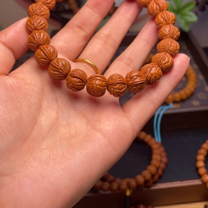 桃核手串龙纹涛哥龙纹涛哥