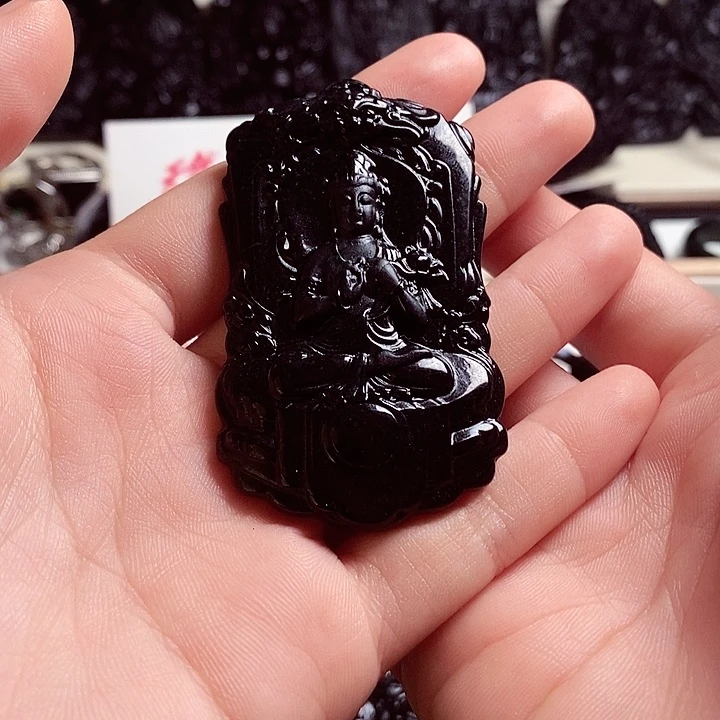 翡翠未镶嵌颈饰天然缅料A货大势至
