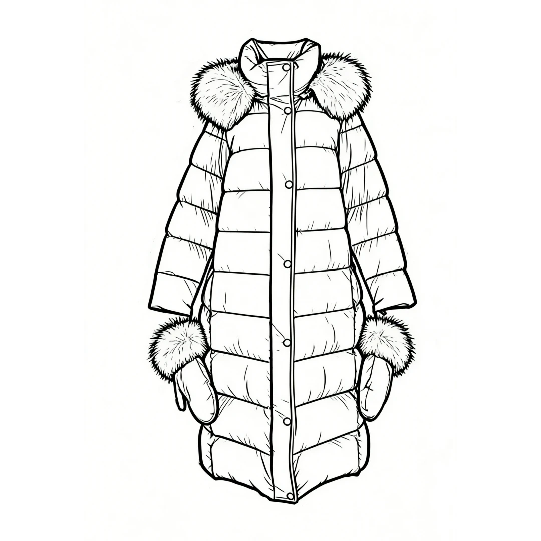 【MonTendre】秋冬新款 J 保暖气质羽绒手套鹅绒长款羽绒服外套