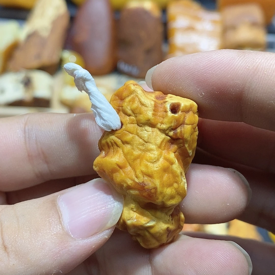 定制琥珀蜜蜡原石定制