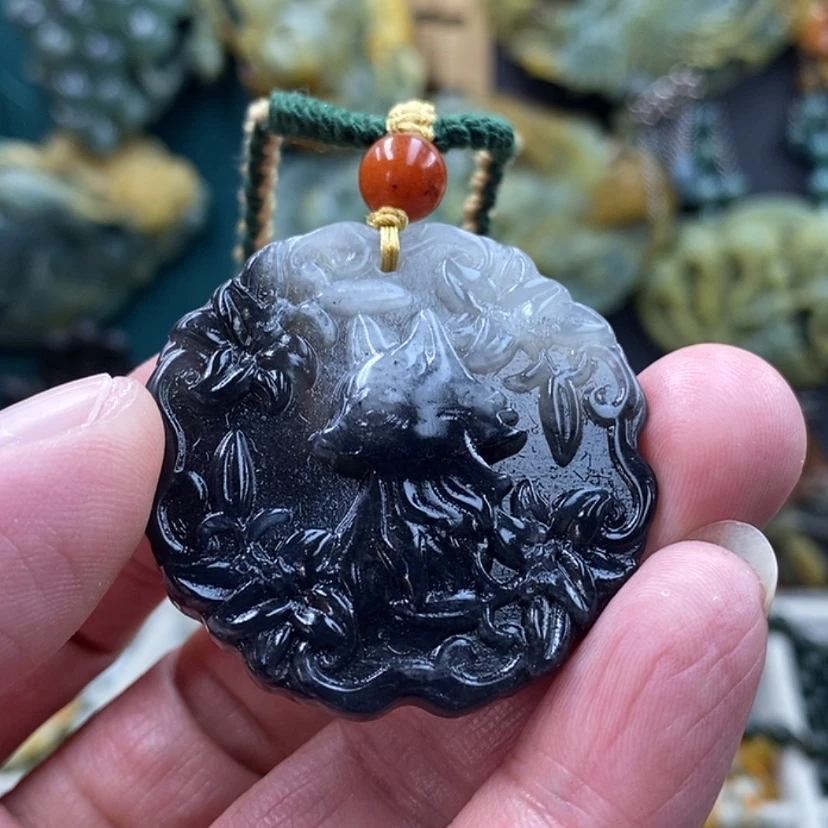 【闪购商品】未镶嵌蛇纹石玉吊坠