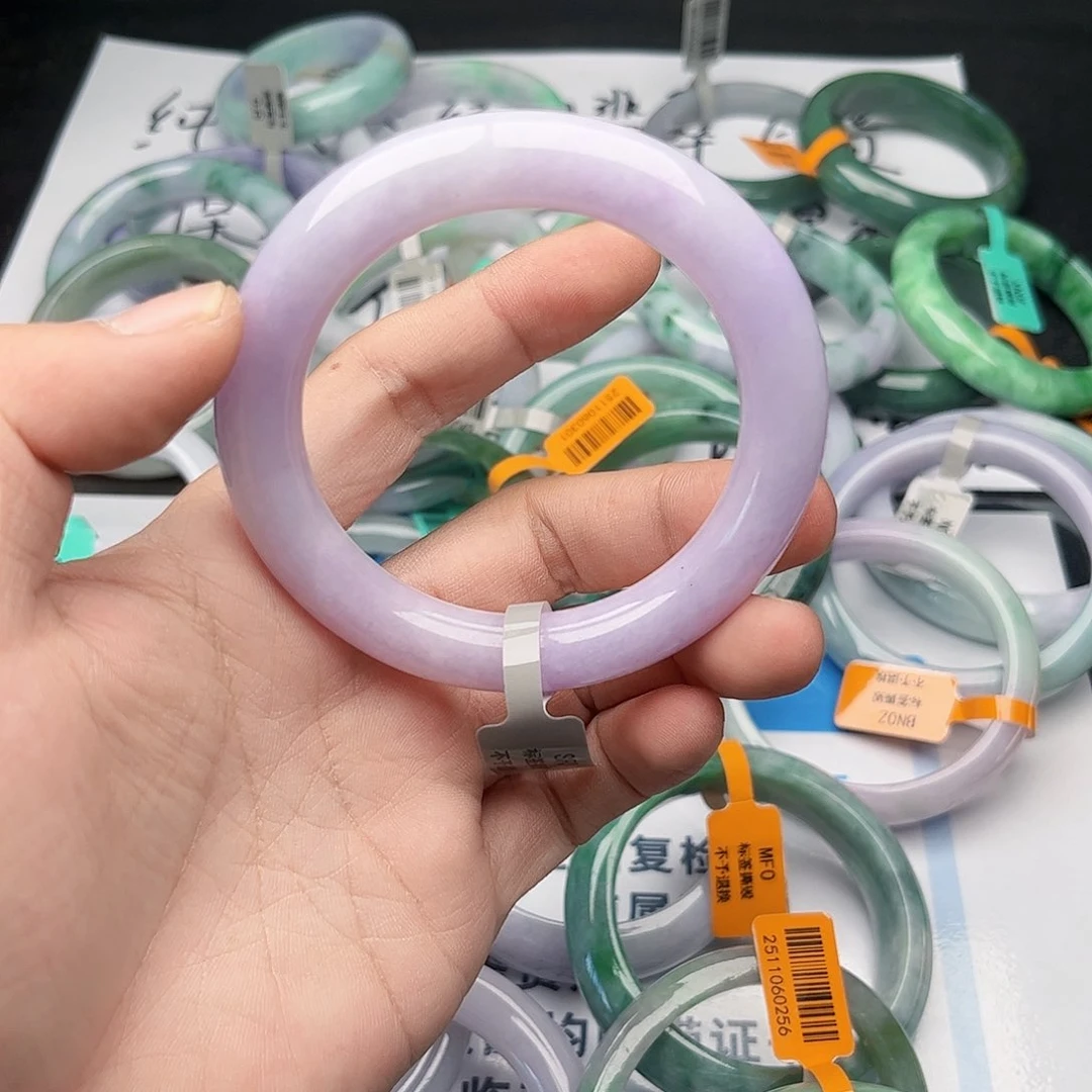 未镶嵌手镯翡翠575859。64
