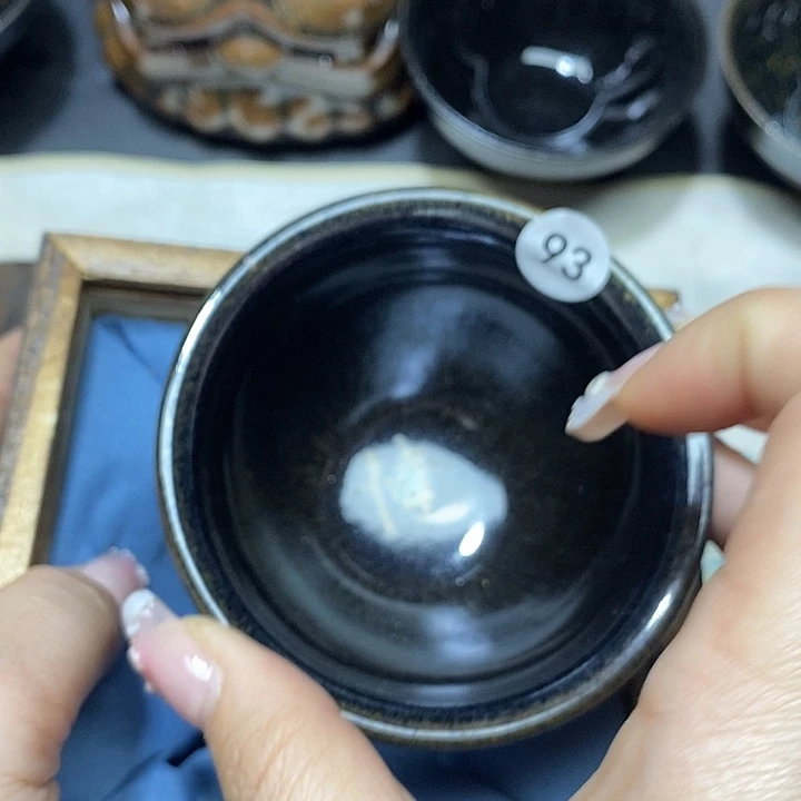 茶盏黑瓷精选茶器93