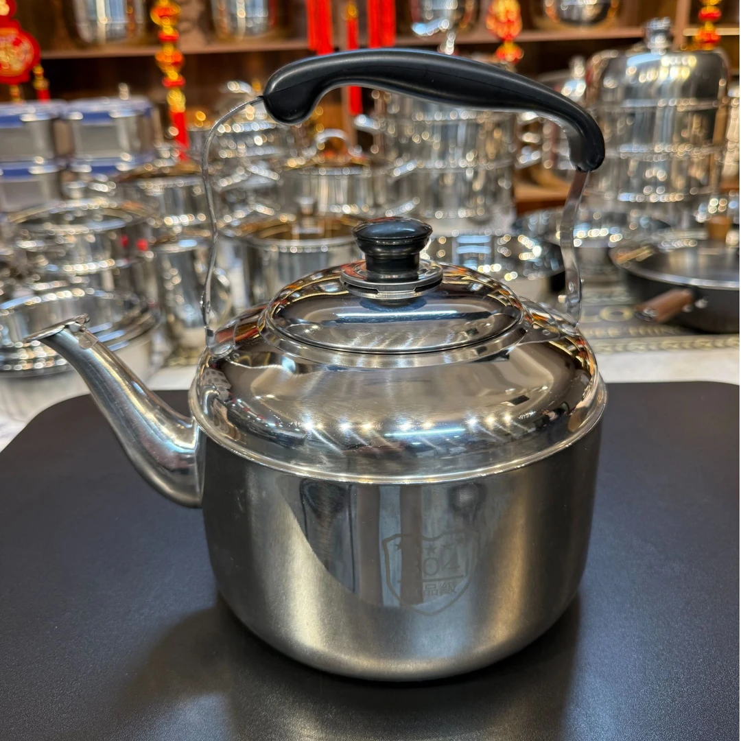 BH/高品质3L装外贸不锈钢老式烧水壶大容量颜值家用宿舍用热水壶