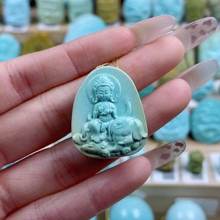 绿松石未镶嵌珠宝奇石