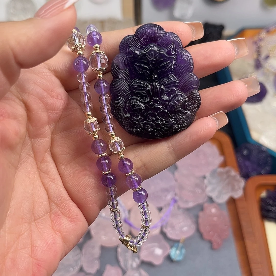 水晶珠宝半成品未镶嵌火**吃7