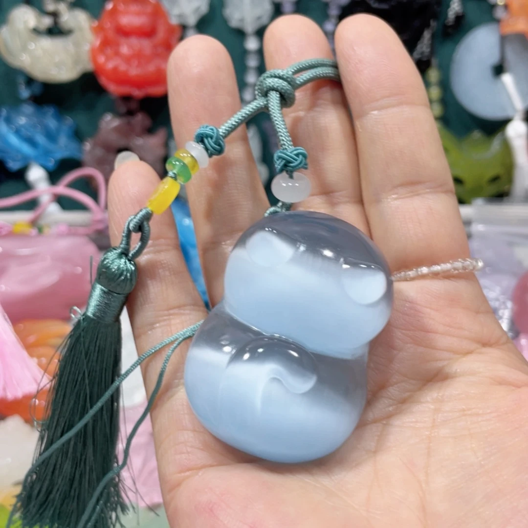 【闪购商品】未镶嵌岫玉颈饰?****水55手把猫眼
