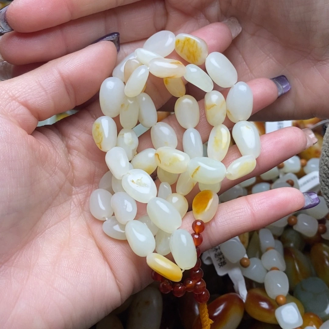 和田玉手链未镶嵌邓*