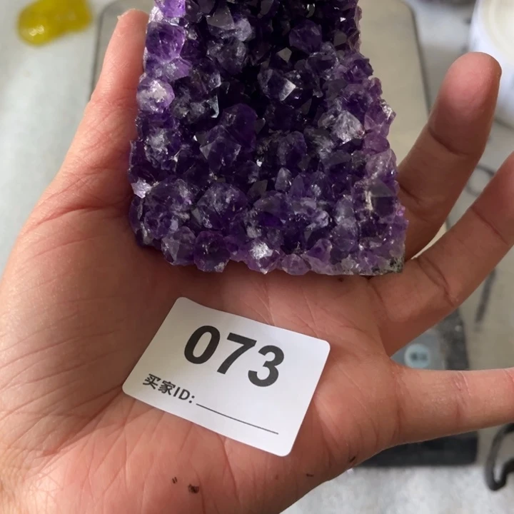 紫晶颈饰未镶嵌晨*