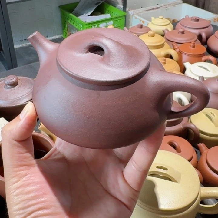 茶壶紫砂天青泥石瓢350cc
