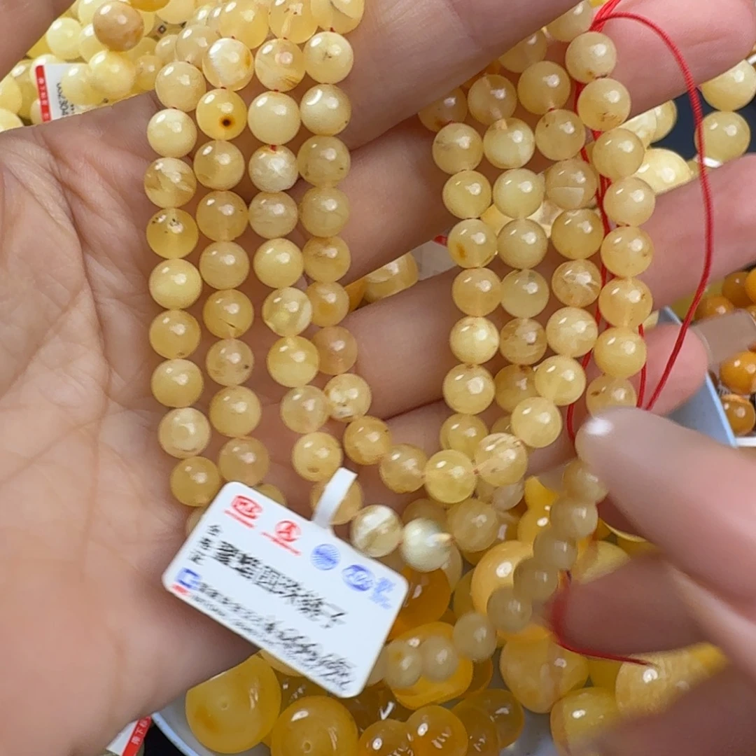 琥珀未镶嵌珠宝奇石