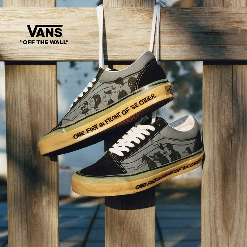 Vans范斯官方亚洲艺术家联名LX Old Skool流光风男女板鞋D56BN5