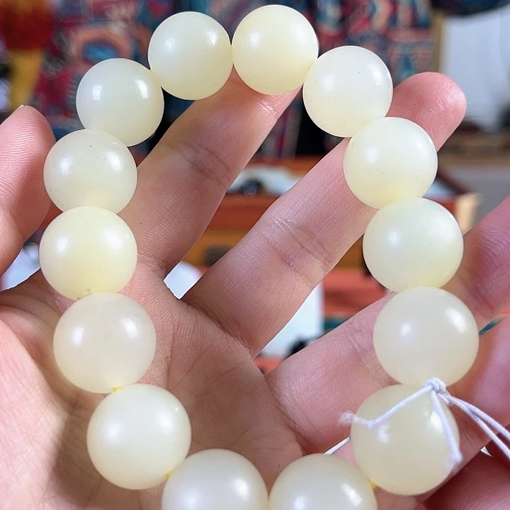 和田玉手串未镶嵌