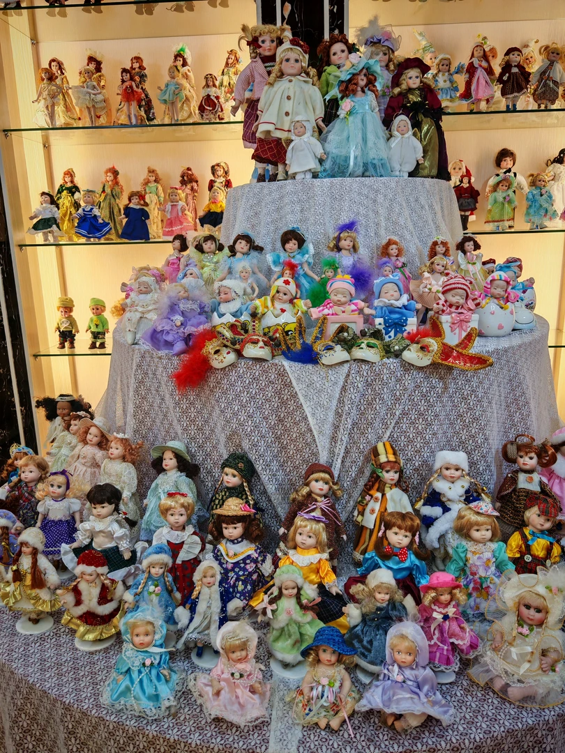 中古手工陶瓷娃娃