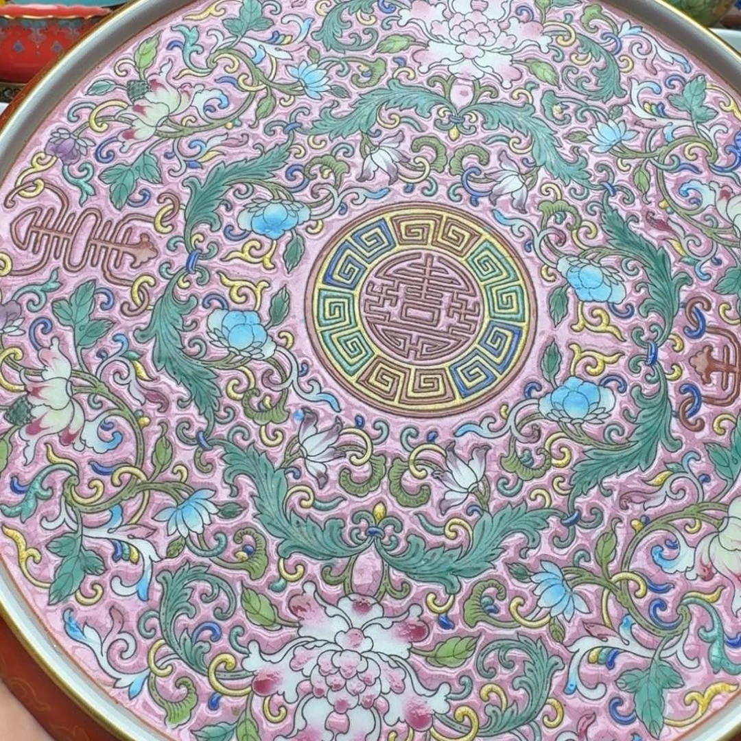 景德镇手工手绘展示