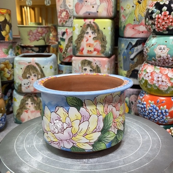 景德镇艺术手绘作品