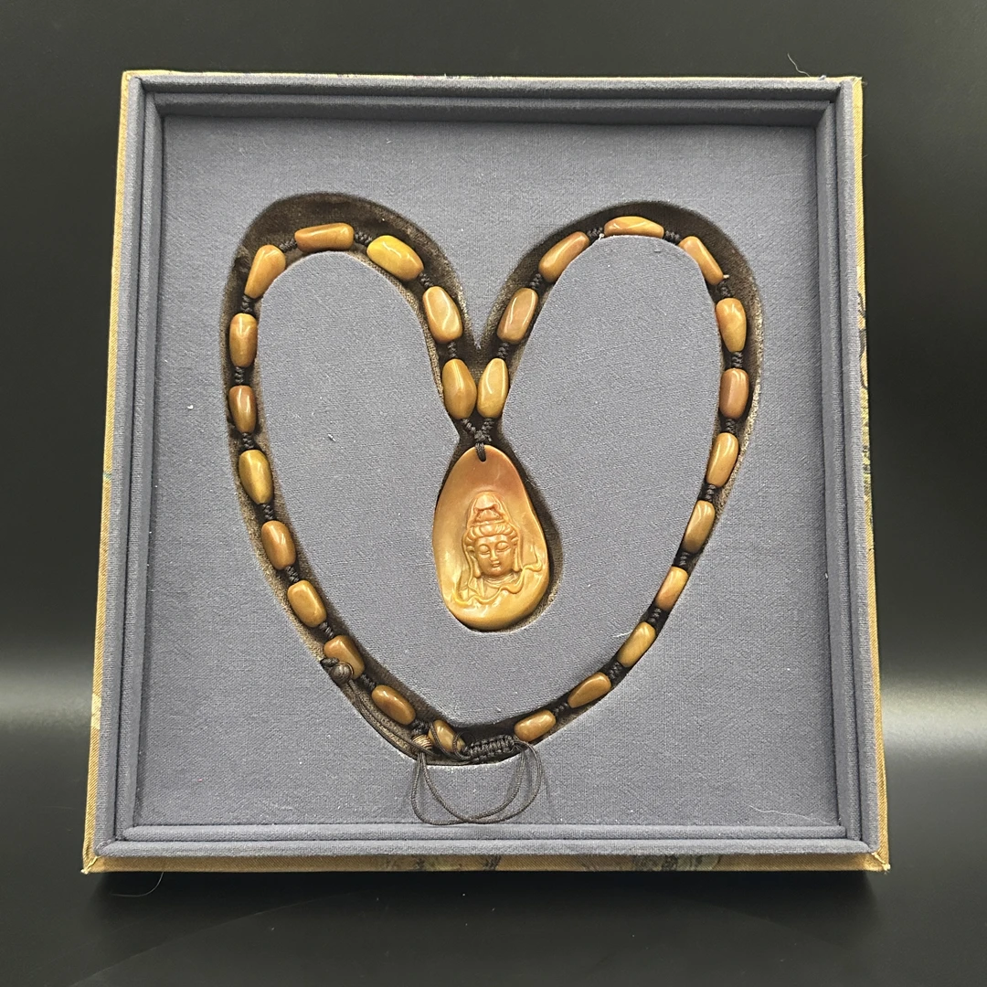 寿山石观音项链 SS0608