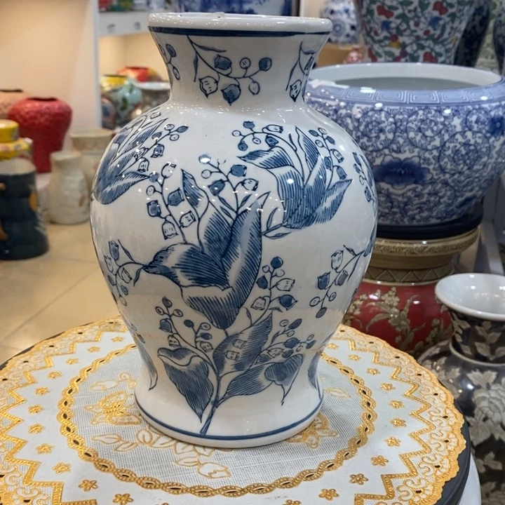 【闪购商品】摆件?****N青花瓷花瓶一个