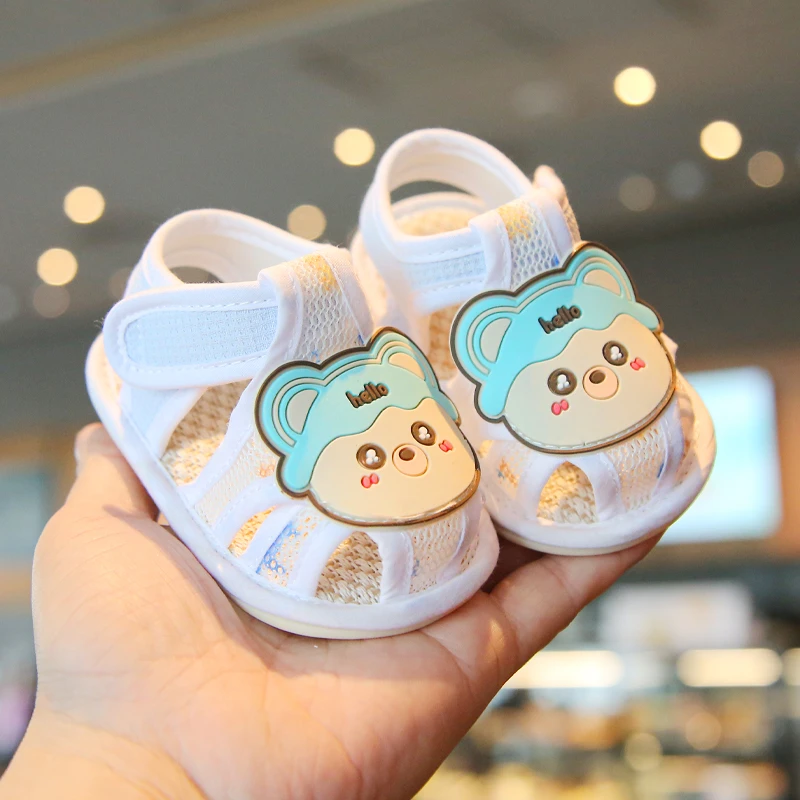 ‌儿童凉鞋夏季软底学步鞋0-1岁婴儿防滑男女宝宝鞋‌