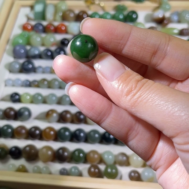 定制和田玉14K金镶嵌