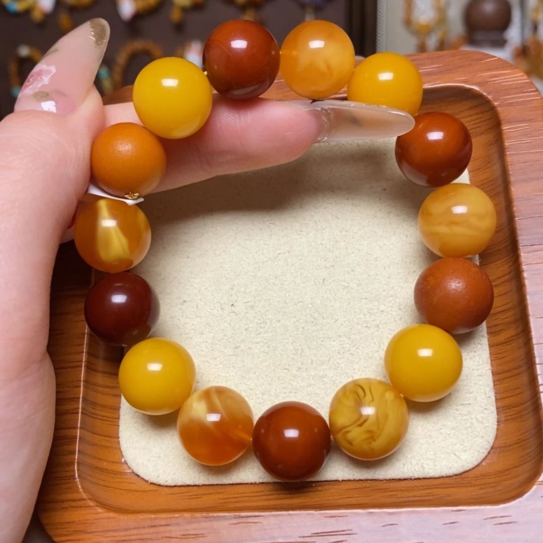 【闪购商品】手链蜜蜡未镶嵌手串