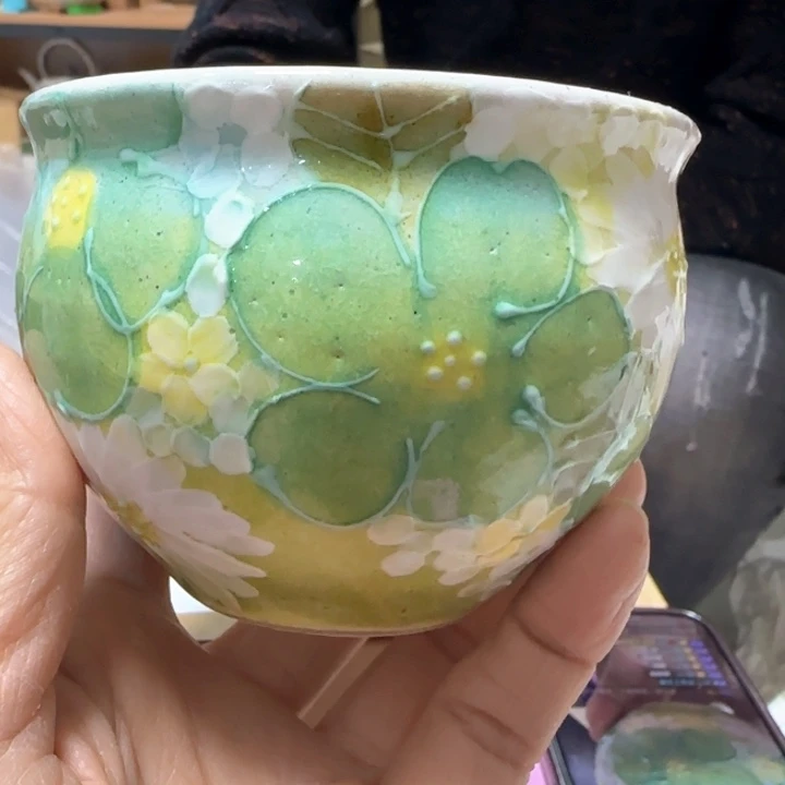 珍*濑户女子工坊大杯子