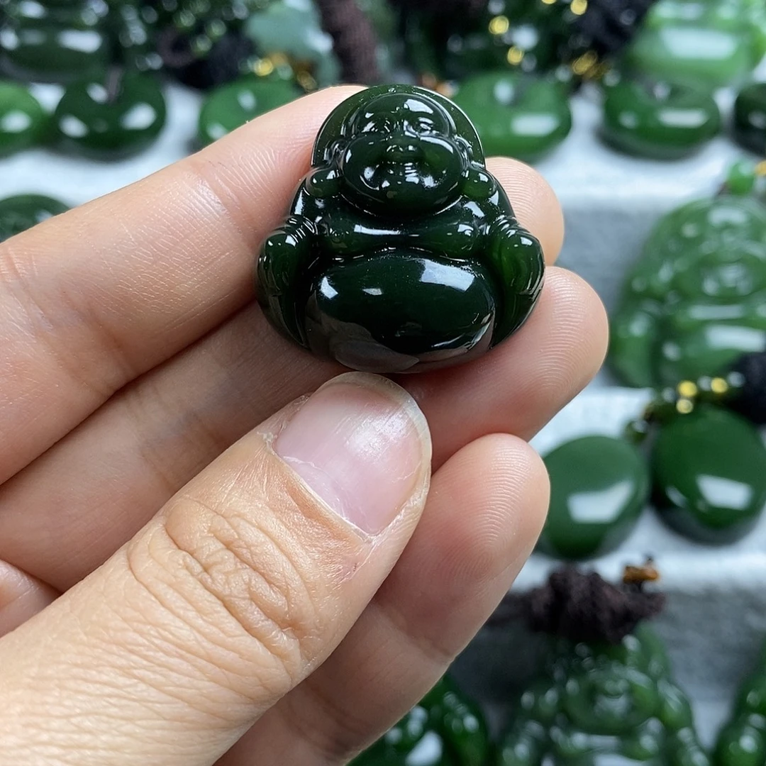 和田玉（碧玉）未镶嵌颈饰