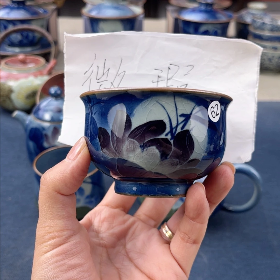 杯景德镇手绘手工茶具
