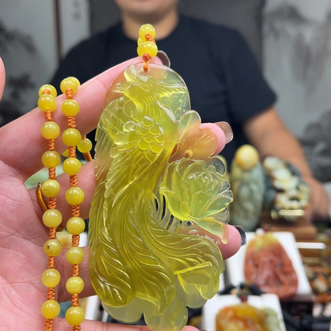 岫玉未镶嵌挂件挂件