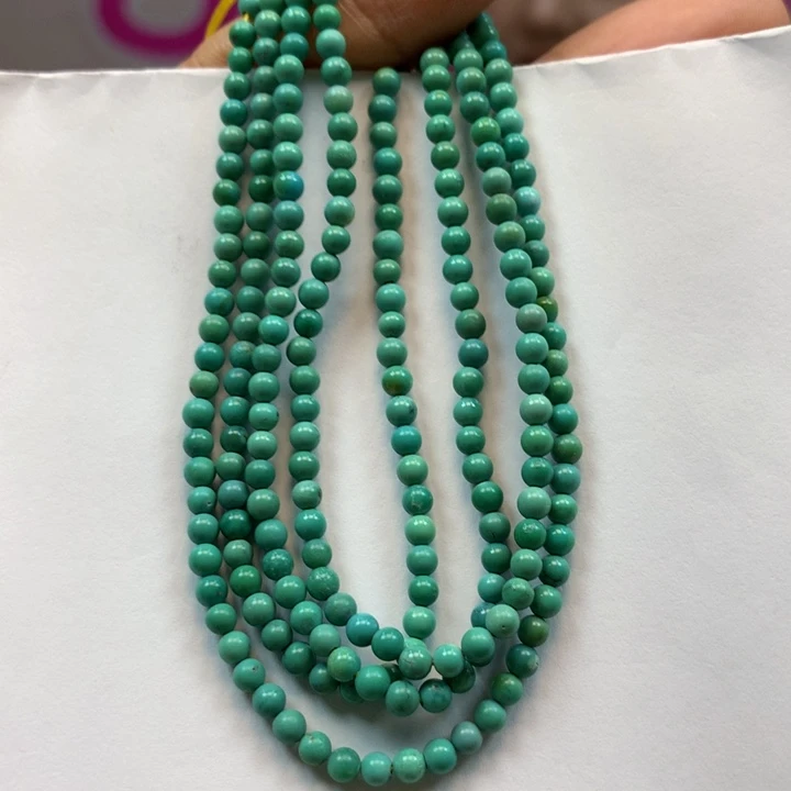 绿松石长链未镶嵌
