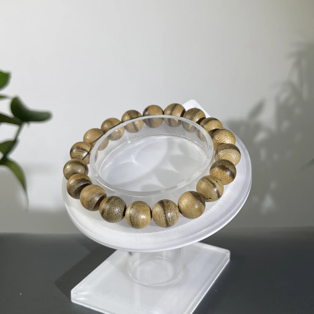 ZYCX-1148 柬埔寨1.0蛇皮纹手串5.11g 约：19颗*10mm