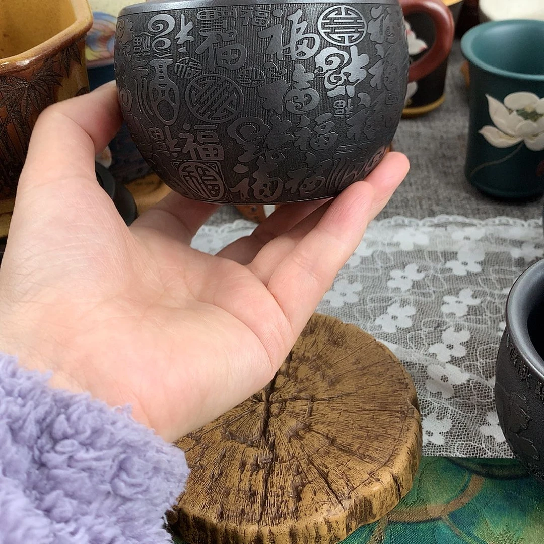 紫砂茶杯高端主人杯