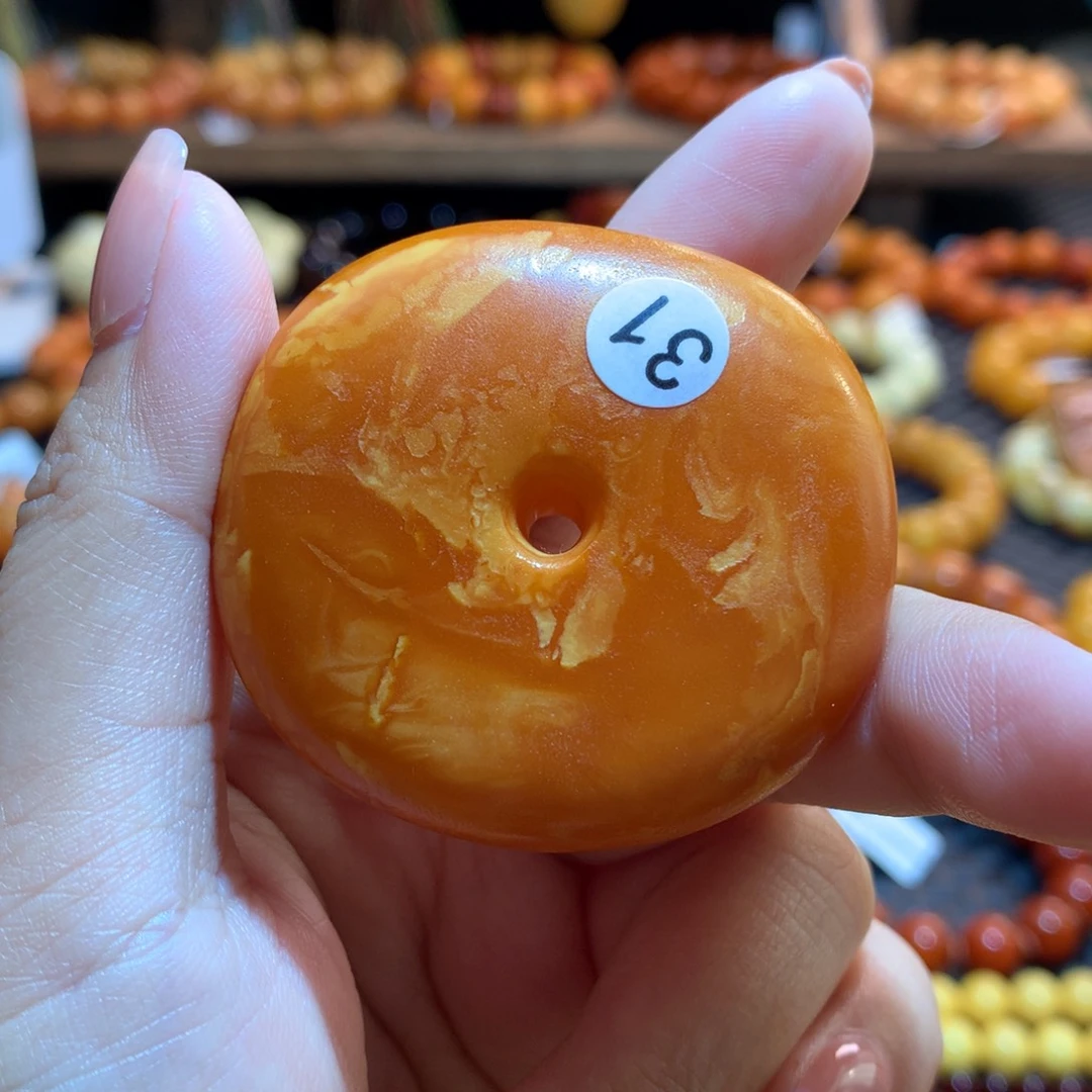 蜜蜡未镶嵌吊坠(不含链)蜜蜡吊坠