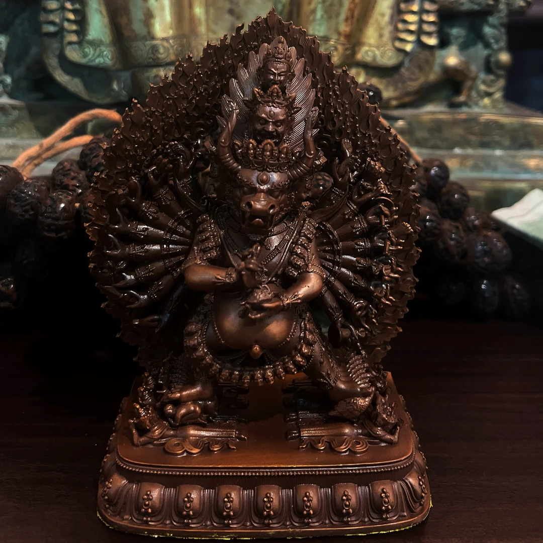 大威德造像-与实物略有差异介意者慎拍