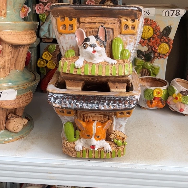 粗陶材质多肉花盆